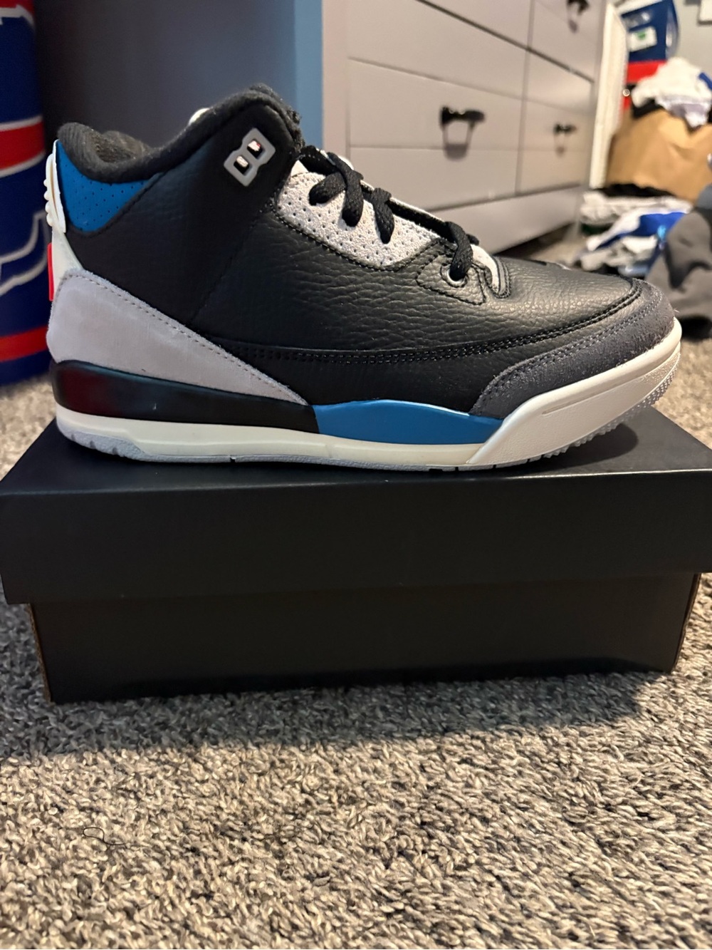 BRAND NEW Preschool Kids Jordan 3 Retro OG